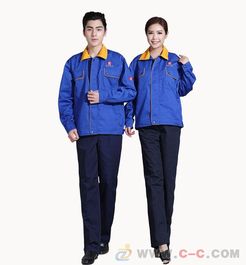 廠家直銷億誠ycgc18秋冬工作服套裝長袖勞保服廠服上衣工裝